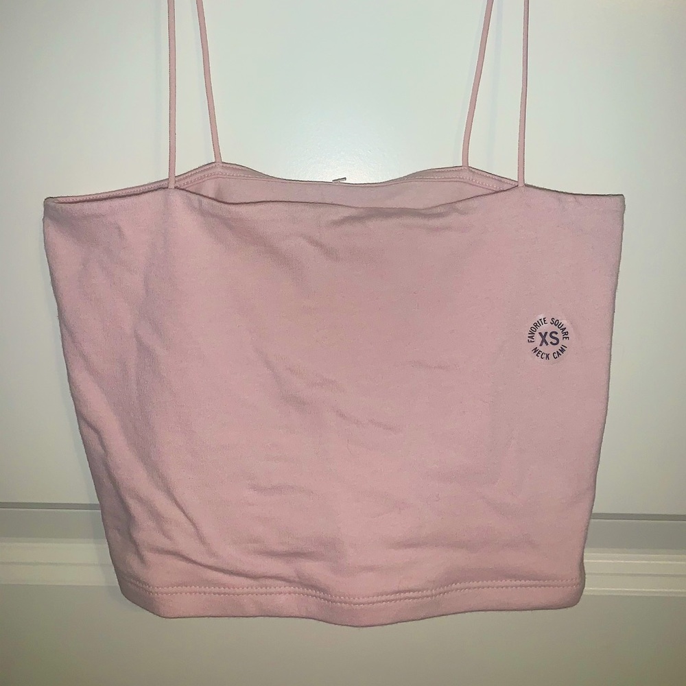 Aeropostale Baby Pink Cropped Tank